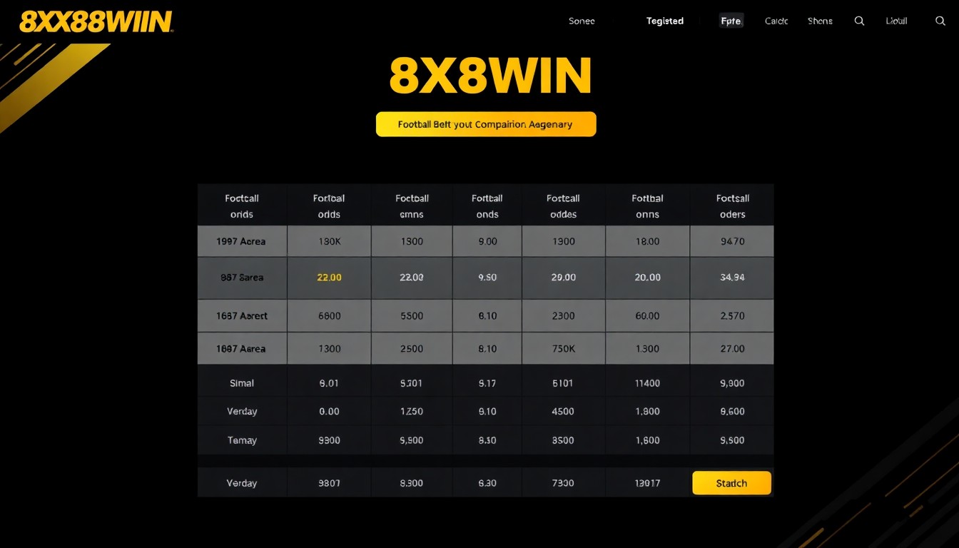 8X8WIN ตารางราคาบอล